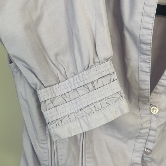 Kenar Lilac Purple Womens Button Down Shirt Blouse Size Medium - Picture 5 of 12